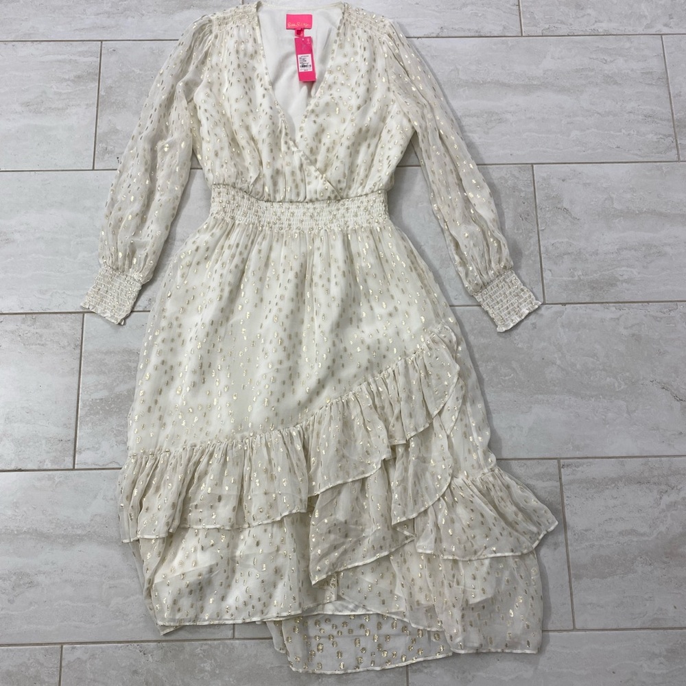 White Christiana dress NWT